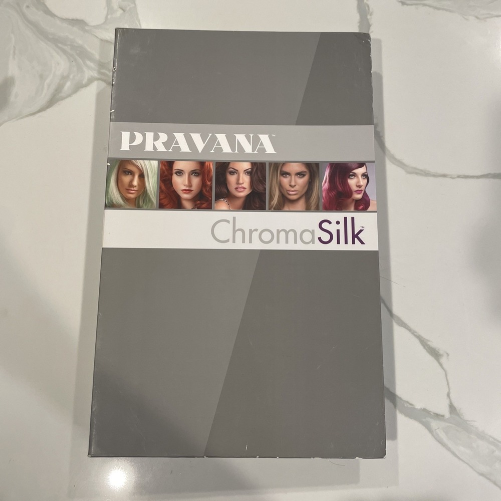 Pravana ChromaSilk Collection Swatch Book Sample Colors Complete in Binder